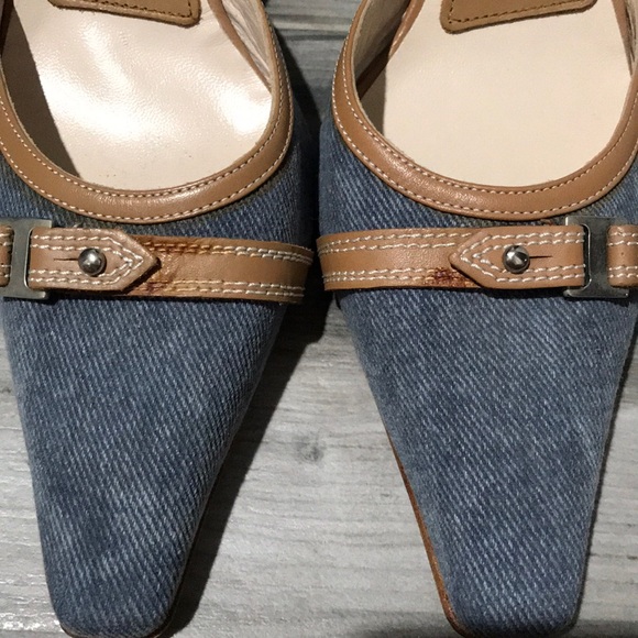 European Made Slip on Heels - Picture 6 of 6